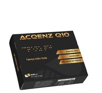 Acqenz Q10 Астаксантин Альфалипоевая кислота 30 капсул (SKT:04/2023) (ACQ1003)