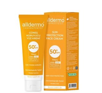 Alldermo Солнцезащитный крем для лица SPF 50+ 75 мл