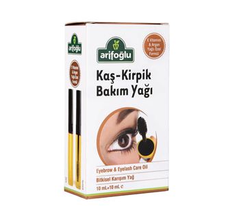 Arifoğlu Травяное масло для ухода за ресницами и бровями 10 мл + 10 мл