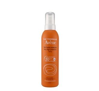Avene Spf 50 Factor 200 мл Спрей солнцезащитный для всех типов кожи