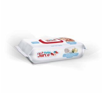 Baby Turco White Soap Scented Wet Towel 90 pcs