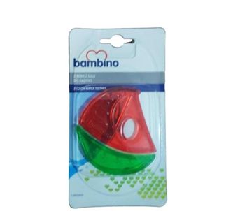 Bambino 2 Colour Water Teether Red Green P0656 (BAM10102)