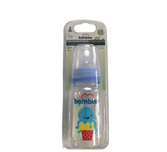 Bambino Gripped Pp Baby Bottle 150 Ml Blue B026