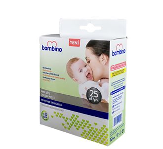 Bambino Пакет для хранения грудного молока 25 штук (BAM10065)