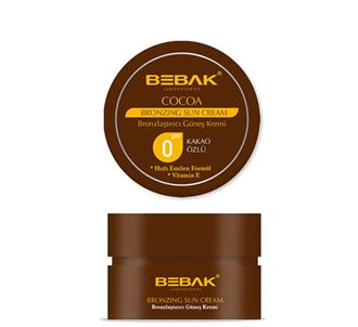 Bebak Бронзирующий солнцезащитный крем с экстрактом какао 100 мл