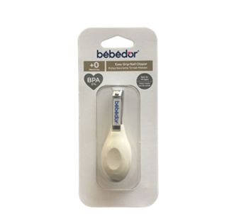 Bebedor Easy Grip Snap Scissors Cream