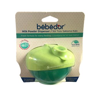 Bebedor Контейнер для хранения сухого молока 8563 0% BPA зеленый