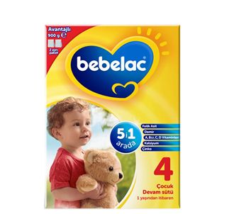 Bebelac 4 Детское последующее молоко 900 гр