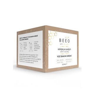 Beeo ApiBeauty Антивозрастной крем для лица с пчелиным ядом, прополисом, королевским желе 50 мл