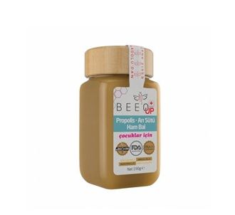 Bee'o Up Propolis And Royal Jelly Raw Honey Children 190 Gr