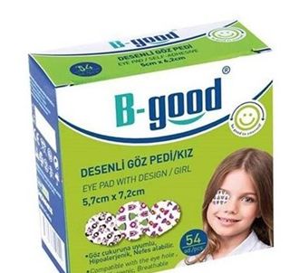 B-Good Patterned Eye Pad 5,7 см x 7,2 см / Девочка