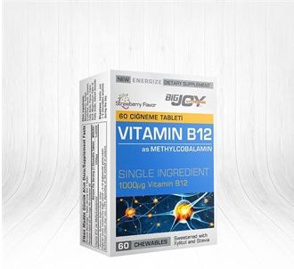 Bigjoy Vitamins Витамин B12 60 таблеток Çiğneme