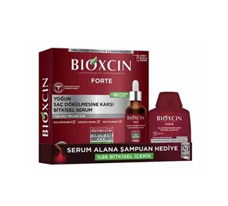 Bioxcin Forte Serum 3x50 мл + набор шампуней Forte
