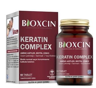 Bioxcin Keratin Complex 500mg 60 Tablets