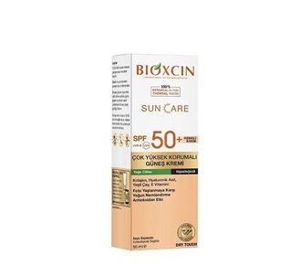 Bioxcin Sun Care Very High Protection Spf 50+ 50 мл Цветной солнцезащитный крем для жирной кожи