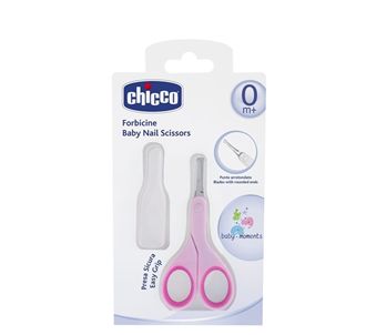 Chicco Forbicine Кусачки для ногтей для новорожденных розовые