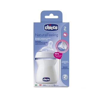 Chicco Natural Feeling PP 2m+ Детская бутылочка 250 мл