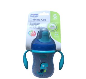 Chicco Semi Soft Tip Training Cup 6 Months Blue 200 ml