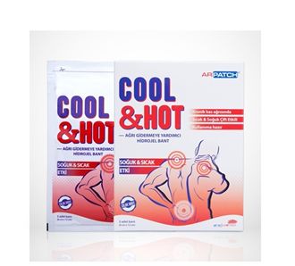 Coll & Hot Pain Relief Hydrogel Tape 3 шт.