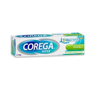 Corega Super Mint Адгезивный крем для зубных протезов 40 гр