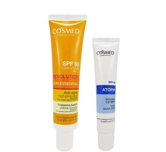 Cosmed Revolution Антивозрастной крем 40 мл для всех типов кожи | Бальзам для губ Atopia в ПОДАРОК