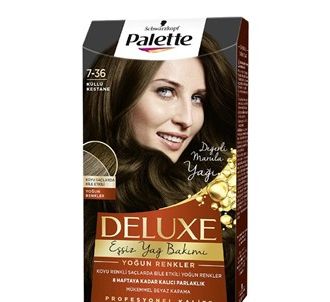 Цвет волос Palette Deluxe 7-36 пепельно-каштановый