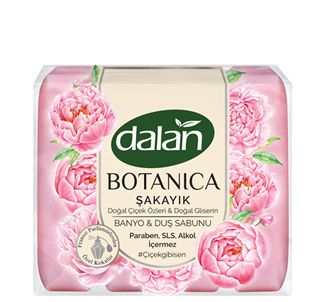Dalan Botanica Пион Мыло для ванны и душа 4x150 гр