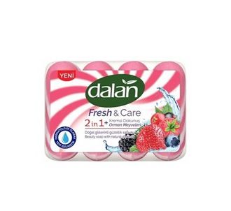 Dalan Fresh&Care 4*90 г Мыло Лесные фрукты