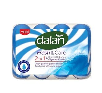 Dalan Fresh&Care 4*90 г Мыло Океанский бриз (DLN10076)