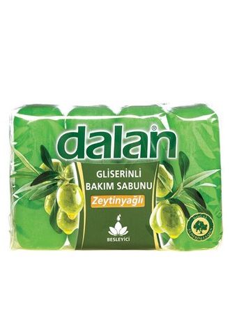 Dalan Глицериновое мыло для ванны с оливковым маслом 4x150 гр (DLN10020)