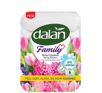 Далан Семейное мыло Весенние цветы 4x75GR (DLN10100)