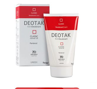 Deotak Unisex Крем-дезодорант Классический для нормальной кожи 35 мл
