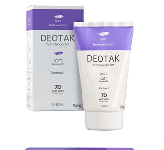 Deotak Unisex Крем-дезодорант мягкий для чувствительной кожи 35 мл