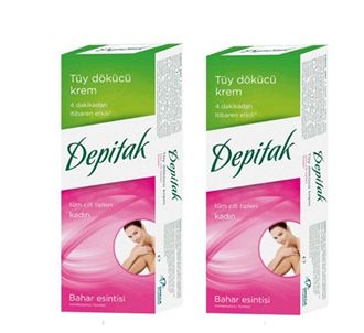 Depitak Women/Lady Depilatory Cream 100 ml 2 Pieces