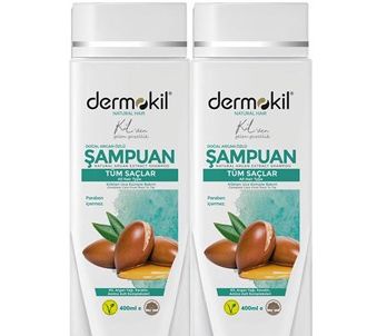 Dermokil Argan Oil Shampoo 400 ml | 2 Pack