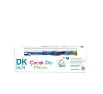Dermokil Dk Dent Алоэ Вера и экстракт гвоздики Детская зубная паста 50 мл + зубная щетка в подарок