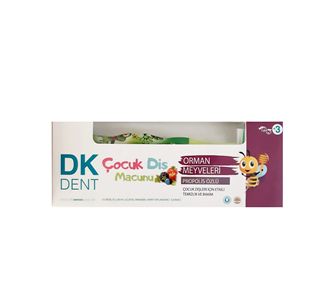 Dermokil DK Dent Экстракт гвоздики Детская зубная паста 50 мл + зубная щетка в подарок