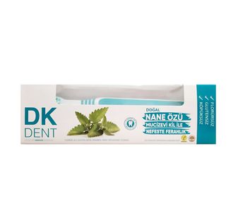 Dermokil DK Dent Mint Зубная паста 75 мл + зубная щетка в подарок