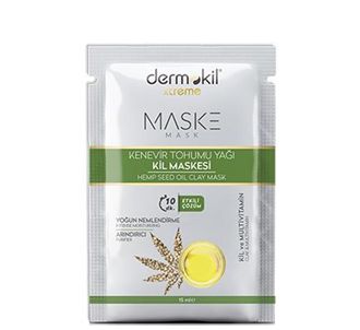 Dermokil Hemp Seed Oil Clay Mask 15 мл