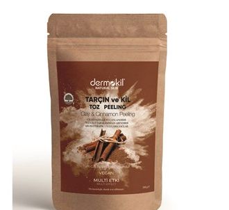 Dermokil Natural Skin Cinnamon & Clay Powder Peeling 200 мл