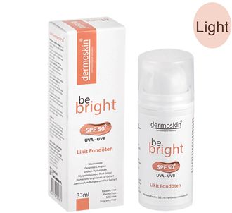 Dermoskin Be Bright Spf 50+ Liquid Foundation 33 мл - Light