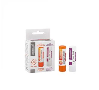Dermoskin Lip Care + Lip Care Stick Spf 30 Set Набор для ухода за губами