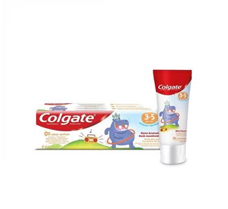Детская зубная паста Colgate 3-5 лет со вкусом мяты без фтора 60 мл