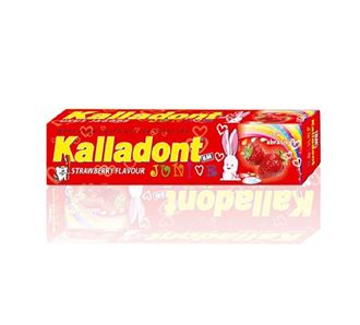 Детская зубная паста Pavloderm Kalladont (со вкусом клубники) 55 гр