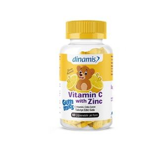 Dinamis Gummies Vitamin C With Zinc 60 Gel
