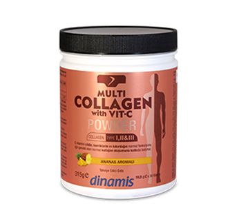 Dinamis Multi Collagen with Vit-C Powder 315gr