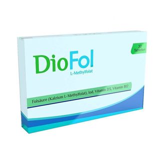 Диофол L-метилфолат 30 таблеток