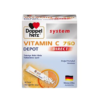 Doppelherz Витамин C 750 Depot Direct 20 саше