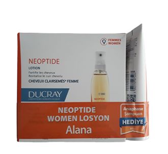 Ducray Neoptide Women Лосьон для волос 3х30 мл Анафаза 100 мл Шампунь Подарок