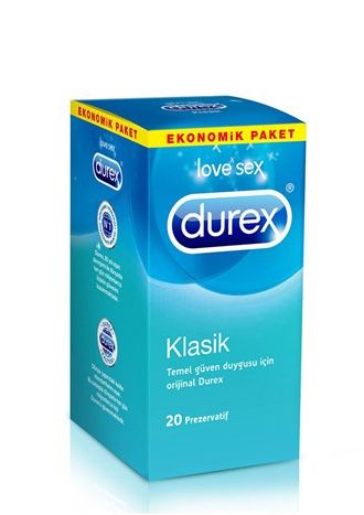 Durex 20 Li Condom Classic